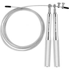 Silver Träningshopprep Spokey Speed Rope Hopprep 3 mm PVC-belagd stålkabel