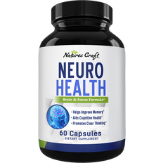 Natures Craft Neuro Health Brain & Focus Formula 60