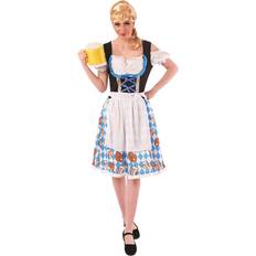 Naiset - Oktoberfest Juhlamekot Hisab Joker Oktoberfest Dress Blue Carnival Costume