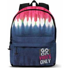 Hvite Skolesekker Child bag Karactermania Eco Omp! 2.0 Good Vibes Only (30 x 41 x 18 cm)