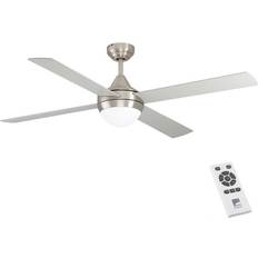 Ceiling fan with light Eglo VARADERO ceiling fan & light white painted