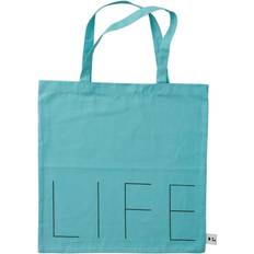 DL Tote Bag, Turkis