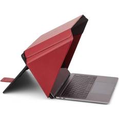 Philbert sun shade 12 14 Philbert Laptop sleeve med solskærm LUX Hood Stand Universal 12-14'' Rød