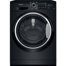 Black - Washer Dryers Washing Machines Hotpoint NDD8636BDAUK