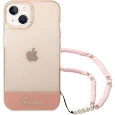 Guess Translucent with Strap Case for iPhone 14 Plus