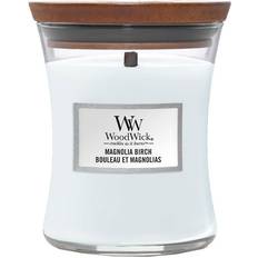 Woodwick Magnolia Birch Scented Candle 275g