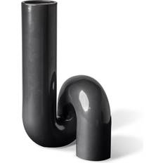 Polspotten Brugskunst Polspotten Sort Vase