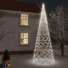 Décorations de Noël vidaXL Avec Piquet 3000 LED 800 cm Sapin de Noël