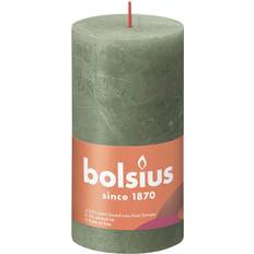 Bolsius Rustikljus 130/68 Fresh Olive Stearinljus