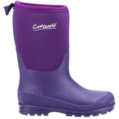 Lined Wellingtons Children's Shoes Cotswold Hilly Neoprene Wellington Boot - Purple