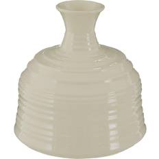 Premier Housewares Complements Ceramic Small Ribbed Cream Vase