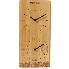 Bambus Ure Northcore Adventure Wall Mounted Time And Tide Bamboo Vægur