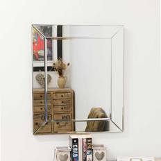 'Horsley' All Glass Wall 69 x 58 CM Wall Mirror