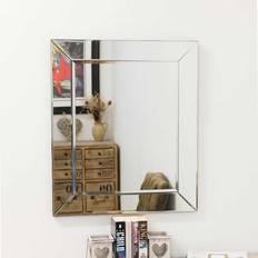 MirrorOutlet 'Horsley' All Glass Wall 69 x 58 CM Wall Mirror
