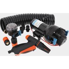 Boating Jabsco P601J-219N-4A HotShot HD6 Heavy Duty Washdown Pump w/25FT HoseCoil 12V 6 GPM 70 PSI