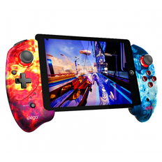 Kontroler Ipega Kontroler bezprzewodowy GamePad PG-9083B z uchwytem na telefon (flame)