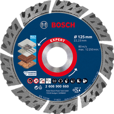 Bosch Accessories 2608900660 EXPERT MultiMaterial Diamond cutting disc Diameter 125 mm 1 pc(s)