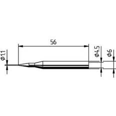 Elektrisch gereedschap Ersa 0.5 mm Soldering Iron Tip