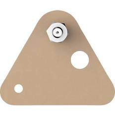 Beige Billedkroge TESA selvklæbende skrue Trekantet Beige Billedkrog