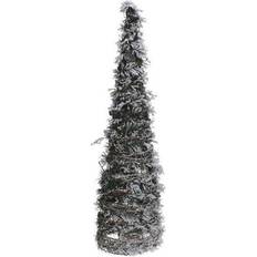 IP20 Sapins de Noël BigBuy Christmas Snow And LED Lights Sapin de Noël 80cm