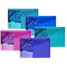 Snopake Polyfile Wallet File Polypropylene Foolscap Electra Assorted