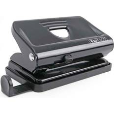 Rapesco 2-Hole Metal Punch, black