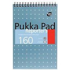 Blue Calendar & Notepads Pukka Pad Wirebound Metallic Reporters Shorthand Notebook 160 Pages