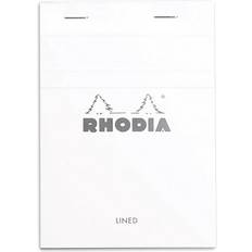 Linjerat block Rhodia Block Vit No.13 Linjerat