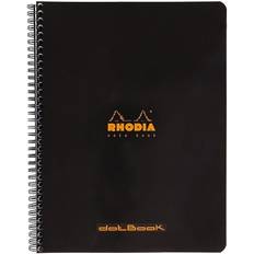 Rhodia Cahier À Spirale Reliure Intégrale Noir A4+ 22,5 x 29,7 cm