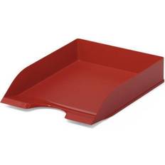 Cheap Letter Trays Durable Basic A4 Letter Tray Red 10930DR