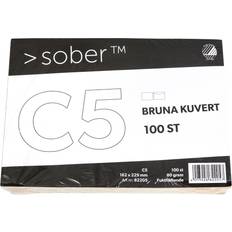 C5 kuvert 100 Mayer Konsumentförp Kuvert C5 fukth brun (100)