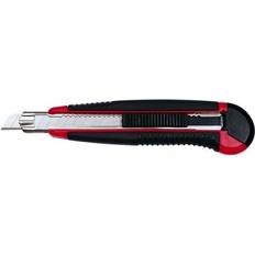 Rouge Agrafeuses et Agrafes Wedo 78409 Cutter Professionnel Auto-Load 9 mm N° 78409 Noir/Rouge 1 Pc