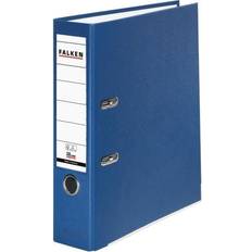 Falken Mappe PP-Color A4 Rygbredde: 80 mm Blå 2 bøjler 9984063