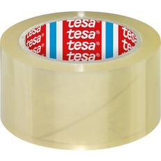 Suministros de Envío y Embalaje TESA pack emballagetape 4195, fremstillet af PP, 50 mm x 66 m, opløsningsmiddelfri klæbemiddel, støjsvag afrulning, 1 stk (04195 (gennemsigtig)