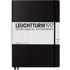 Anteckningsbok a4 olinjerad Leuchtturm1917 Anteckningsbok A4 blank Black