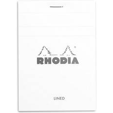 Cheap Notepads Rhodia Top-Stapled Notepad Ice, Ruled, 3-3/8" x 4-3/4"