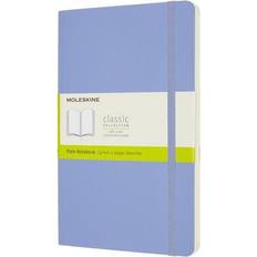 Moleskine plain soft Moleskine Classic Soft Cover Large Hydrangea Blue Plain