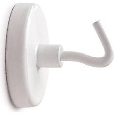 Magnet 25mm Maul Magnete (Ø x A) 25 mm x 36 mm Tondo, Con Gancio Bianco 5 pz. 6157802