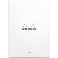 Notepads sale Rhodia Block Hvid No.18 Linjeret