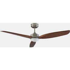 Télécommande - Ventilateur Chauffant Ventilateurs de plafond Silenzioso Embat Nickel Legno 132.7 cm Motore DC LEDS-C4 30-8000-81-F9