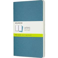 Moleskine Office Supplies Moleskine Set Of 3 Large Plain Cahier Journals: Brisk