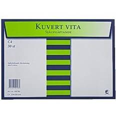 Bong Kuvert konsument fp C4 Vit P/S 50/fp