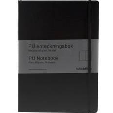 Office Anteckningsbok PU Olinjerad Svart