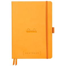 Orange Notepads Rhodia GoalBook A5 Dotted Orange