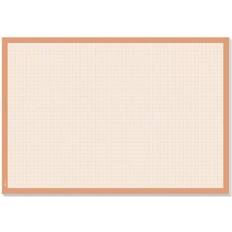 Orange Desk Mats Sigel Graph HO270 Desk pad White, Orange (W x H) 595 mm x 410 mm