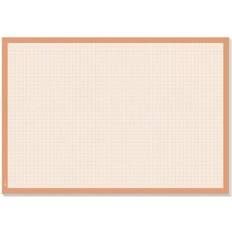 Orange Skriveunderlag Sigel Graph HO270 Skriveunderlag Hvid, Orange (B x H) 595 mm x 410 mm