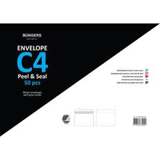 Konvoluttfuktere Büngers Envelope Peel & Seal C4 50pcs