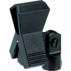 Mikrofonständer Monacor MikrofonKlemmhalter, Mikrofonständer, Schwarz