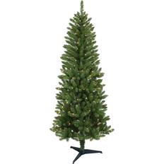 5' Carson Pine Artificial with Stand, Green