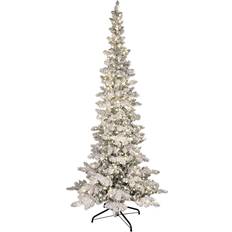 Puleo International 7.5ft. Pre-Lit Whistler Pine Artificial Christmas Tree 228.6cm